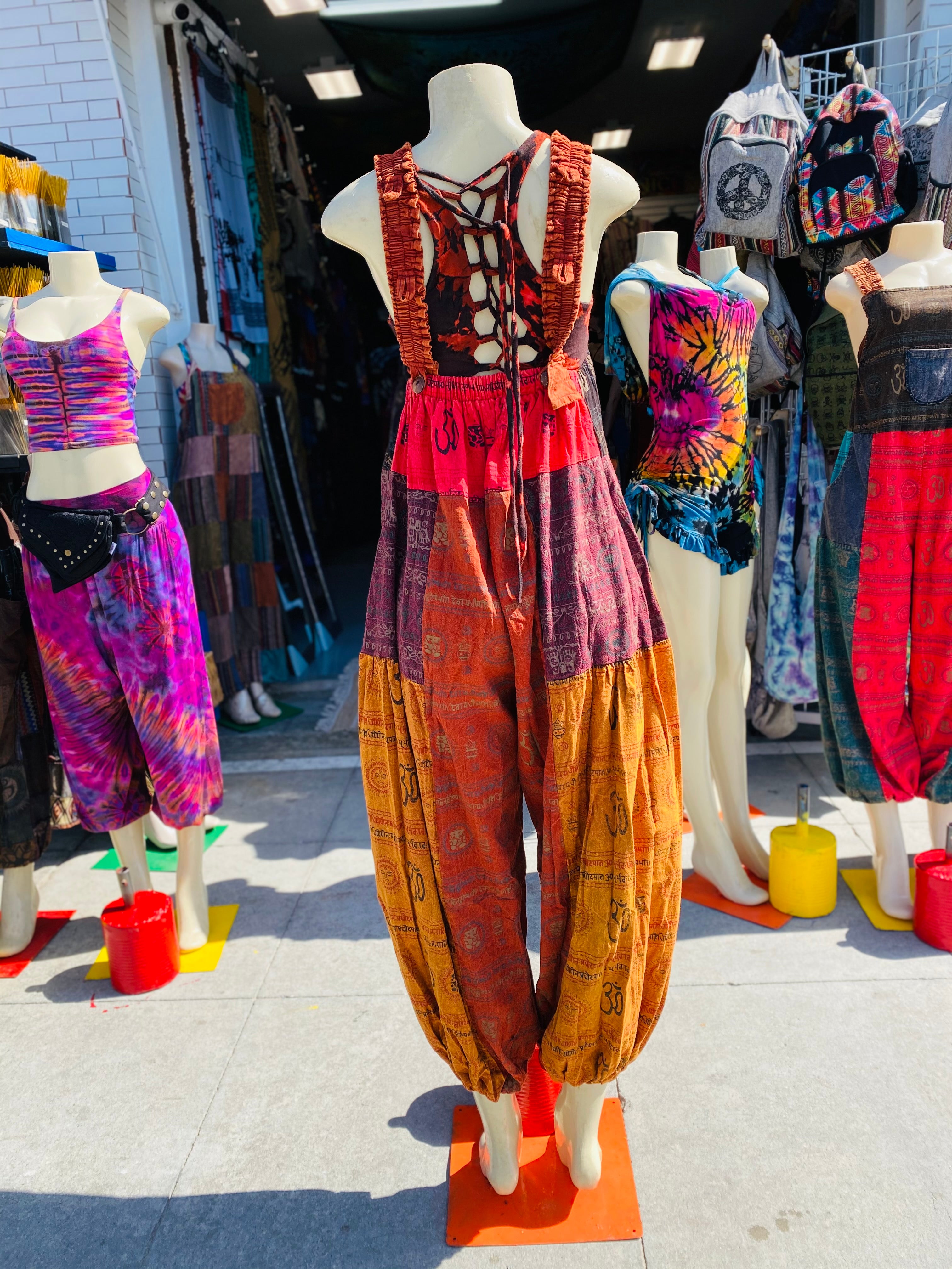 Mandala Romper ( orange )