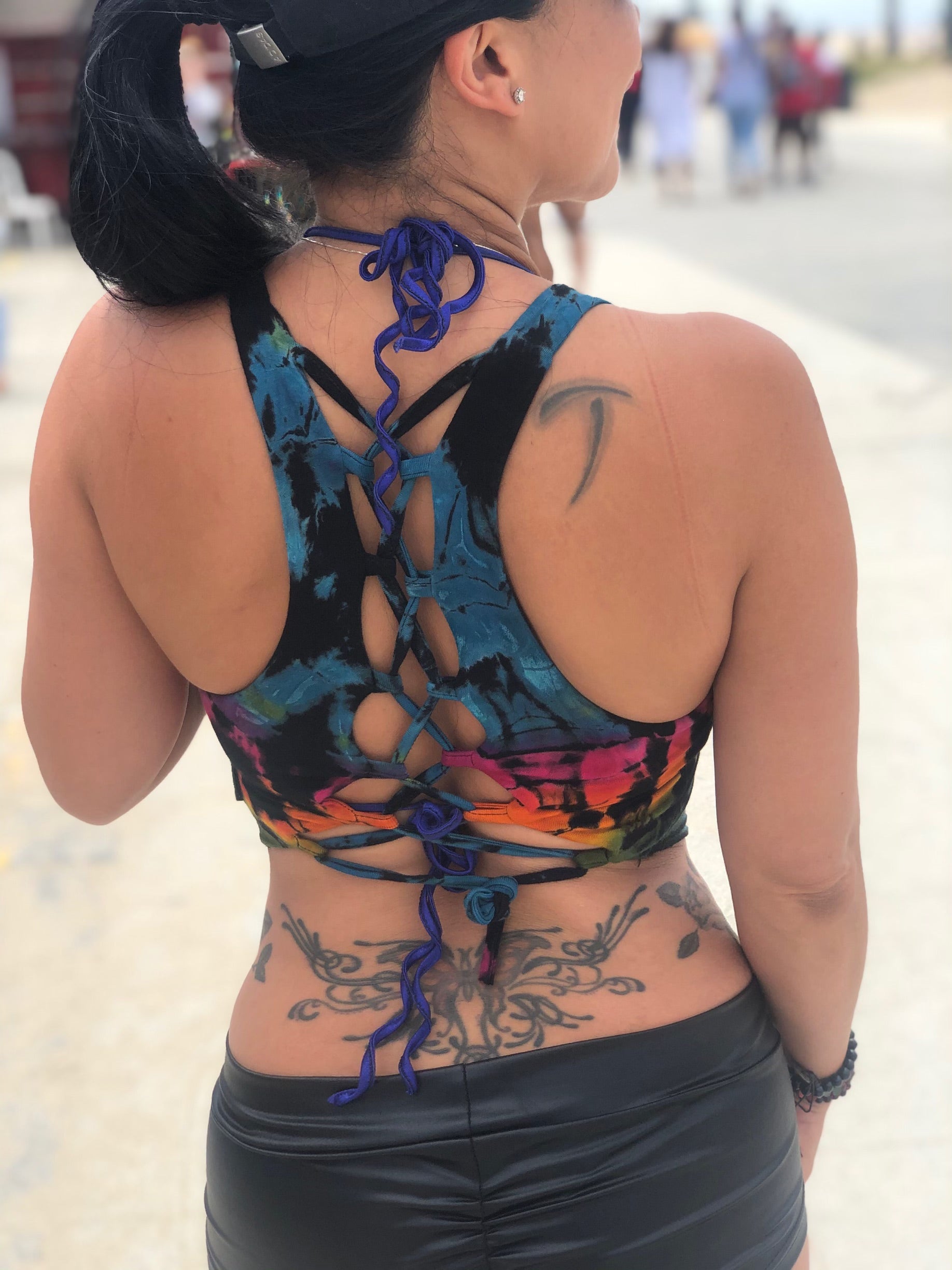 Spirit Of Summer Top (Black Rainbow)