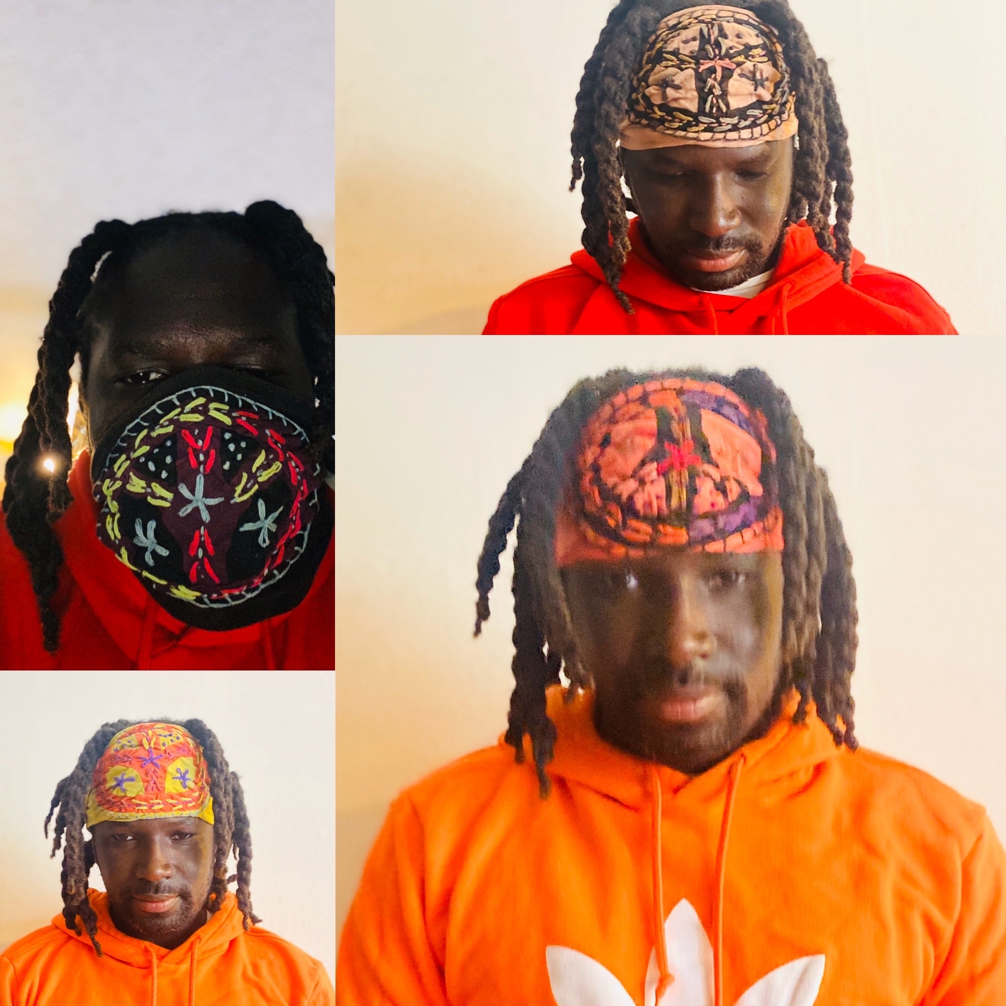 Peace headband/ Mask