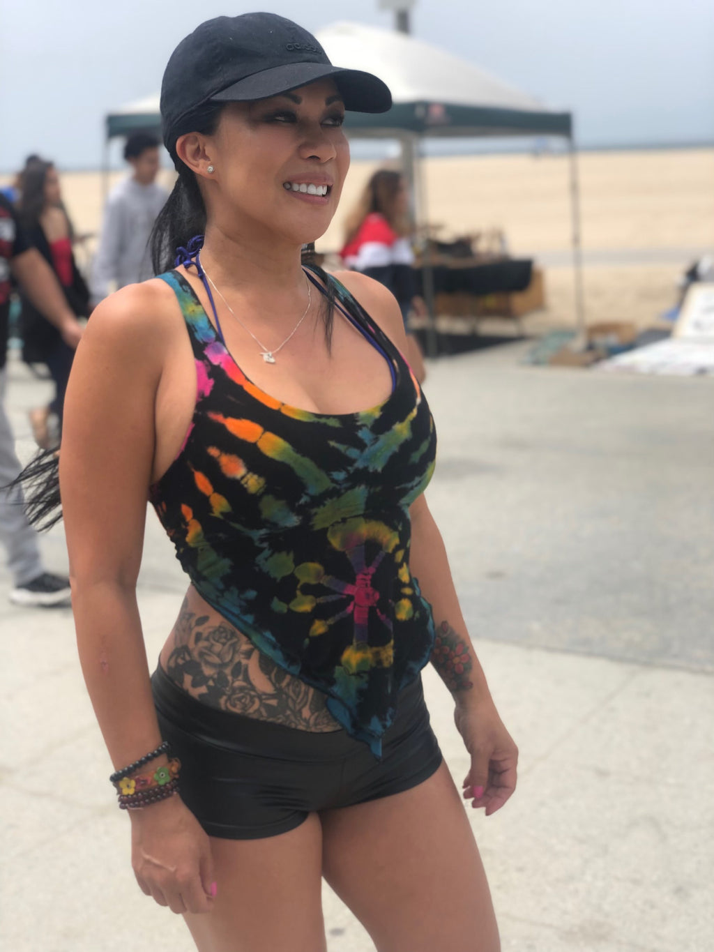 Spirit Of Summer Top (Black Rainbow)