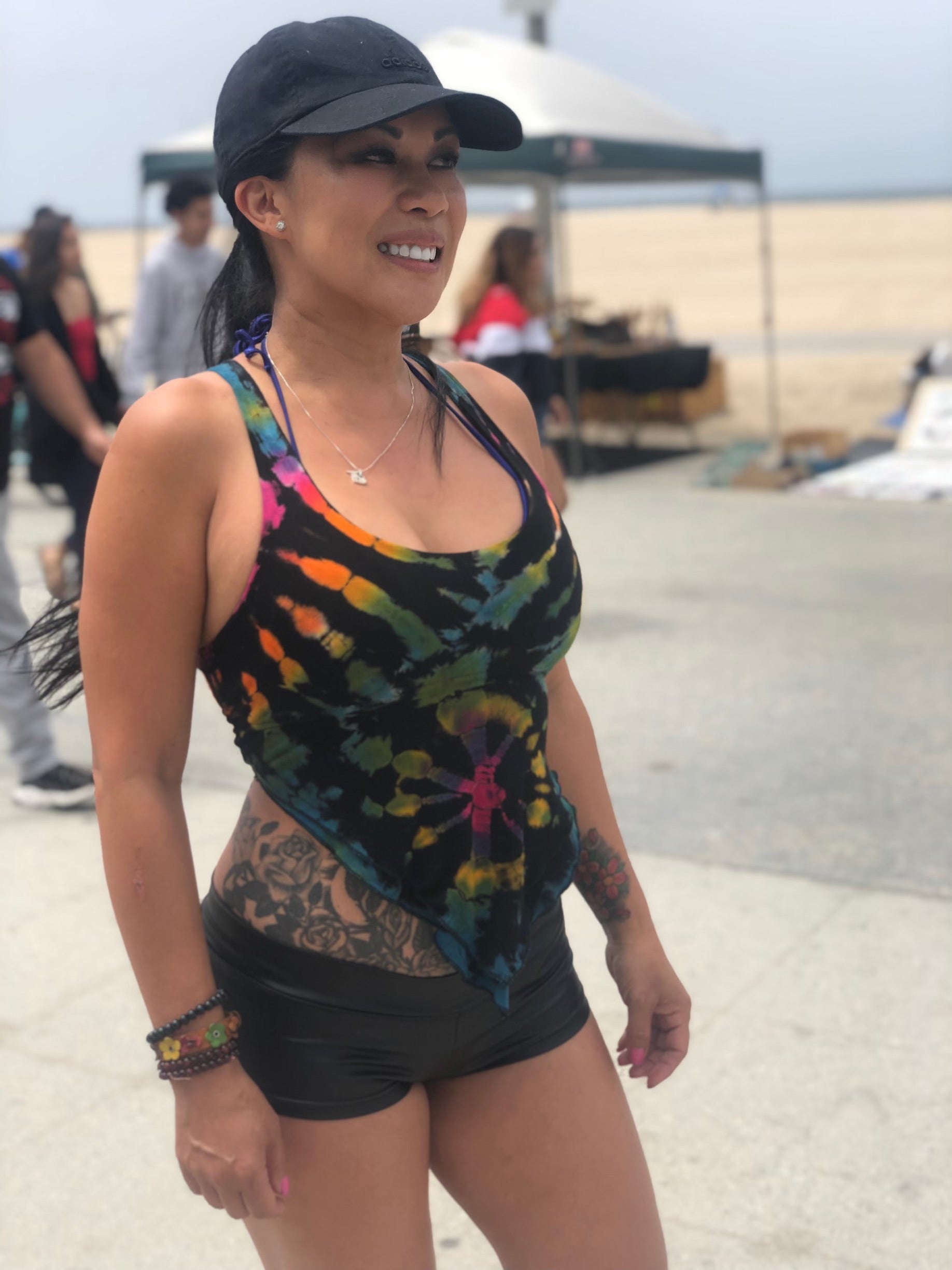 Spirit Of Summer Top (Black Rainbow)