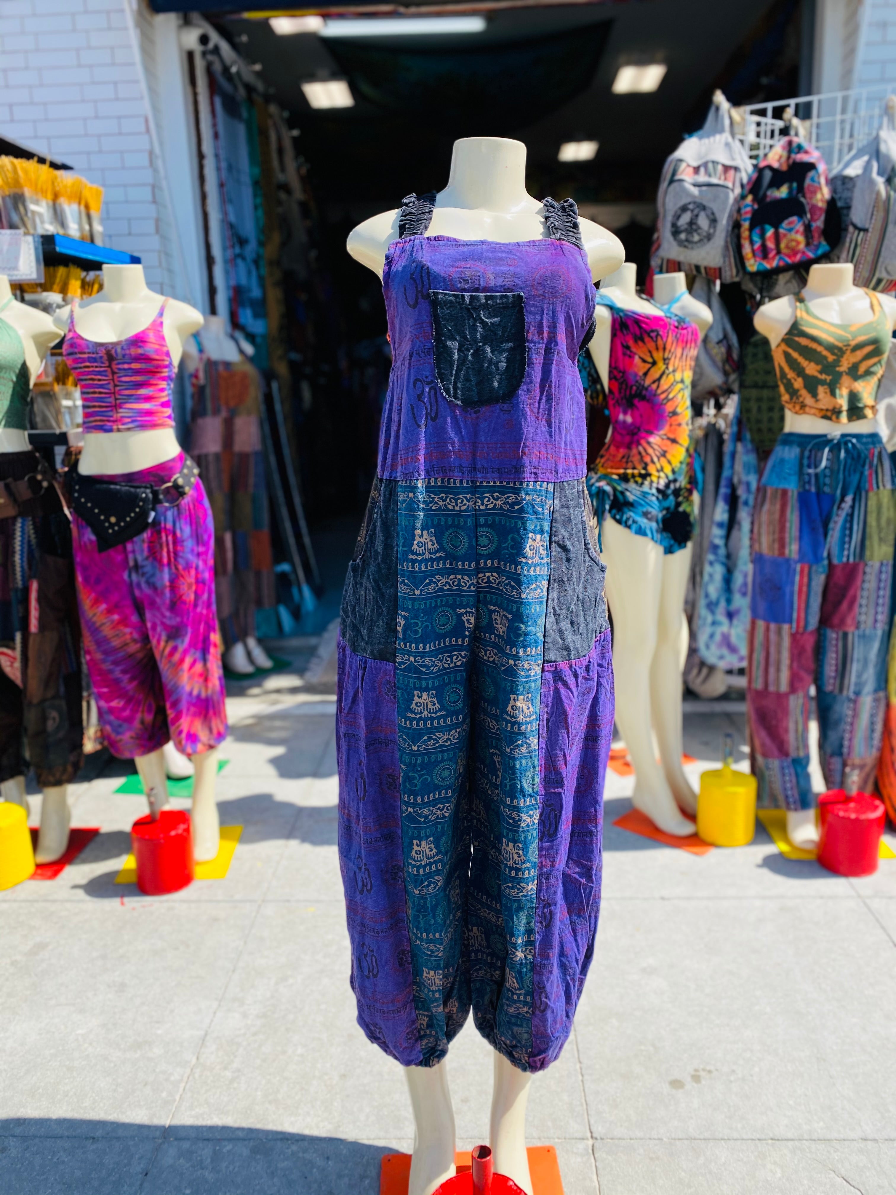 Mandala Romper ( purple )