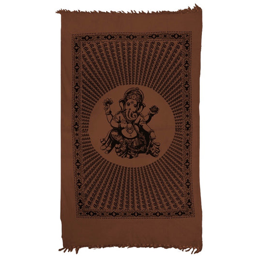 Ganesha/ohm tapestry