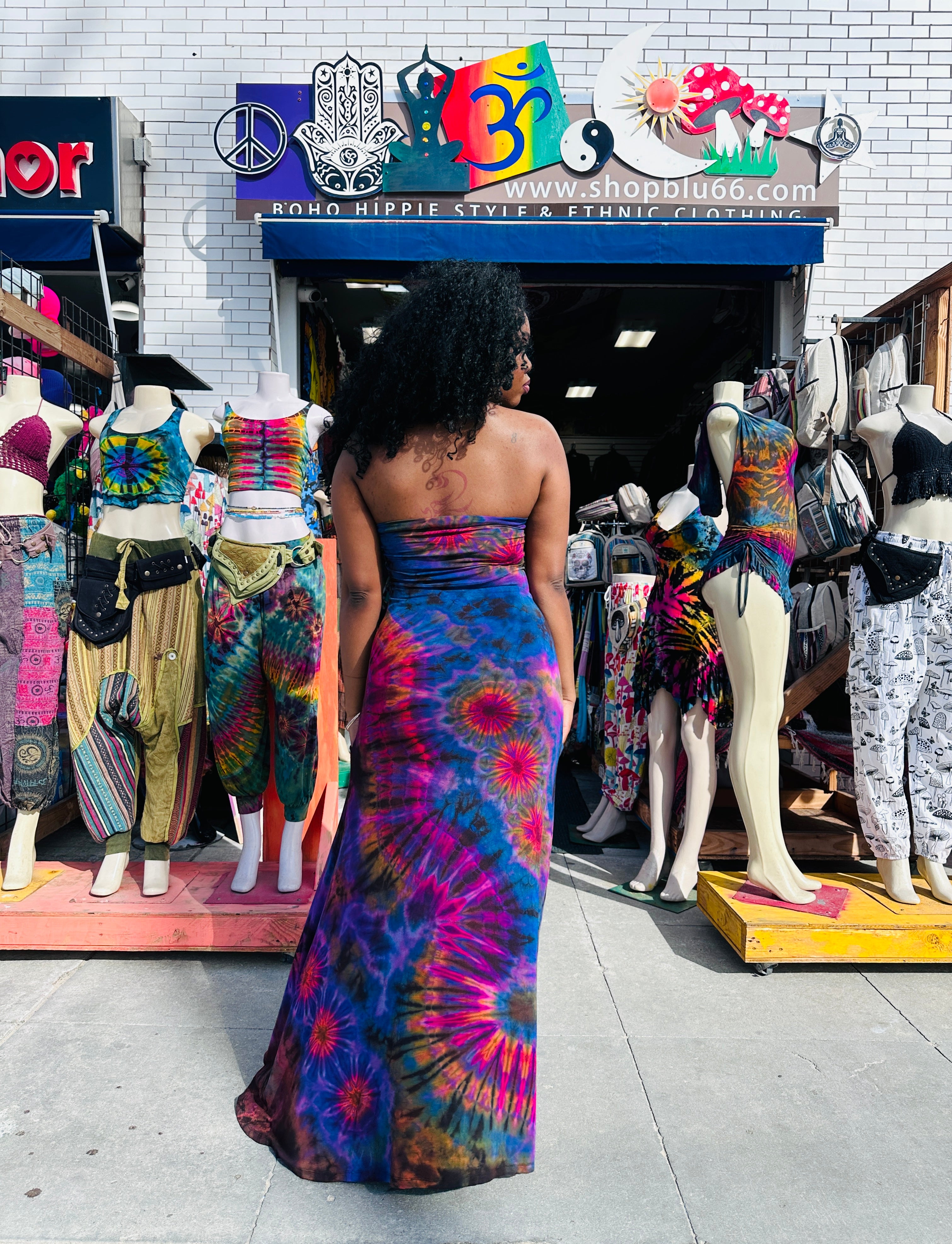 Huda dress ( purple )