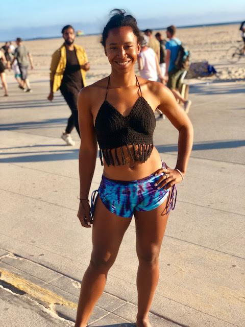 Hot Yoga Shorts (BLU)