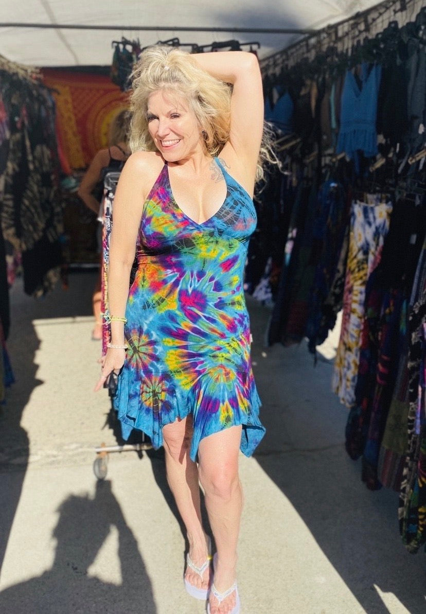 Summer in Venice dress (turquoise)