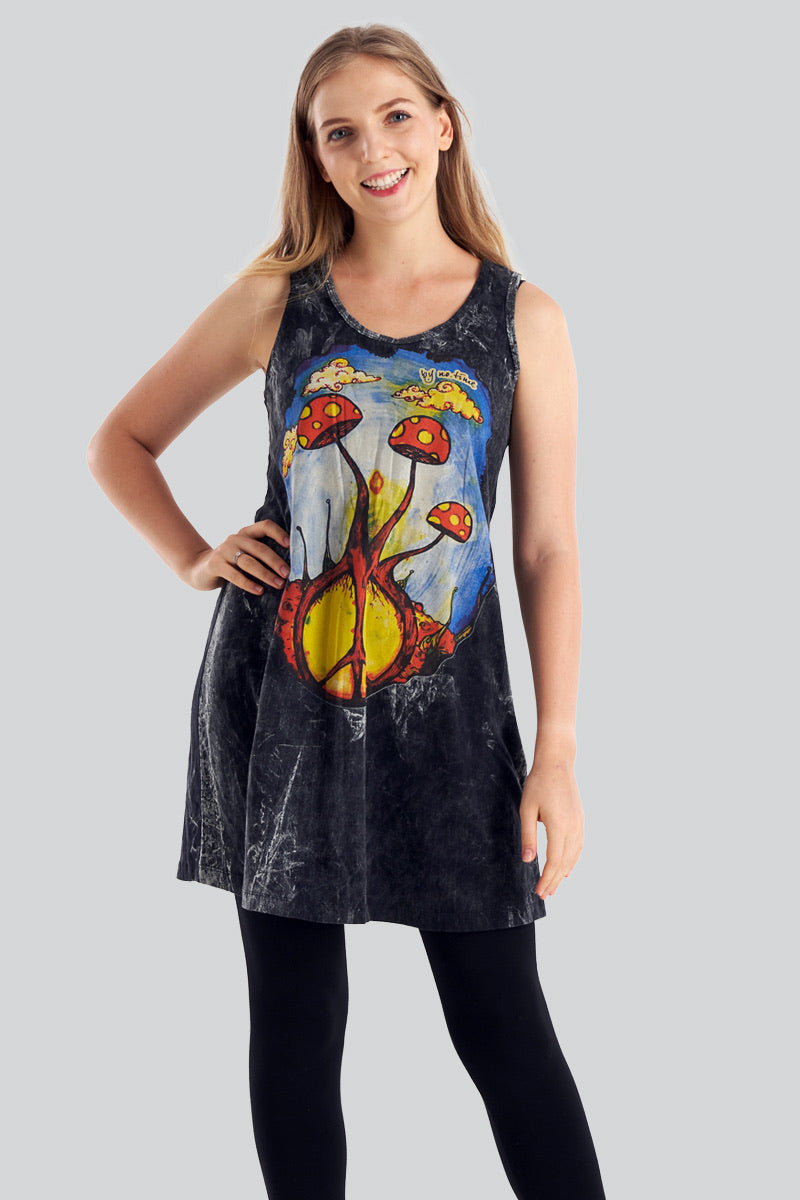Mushroom Dreams Tunic Tank