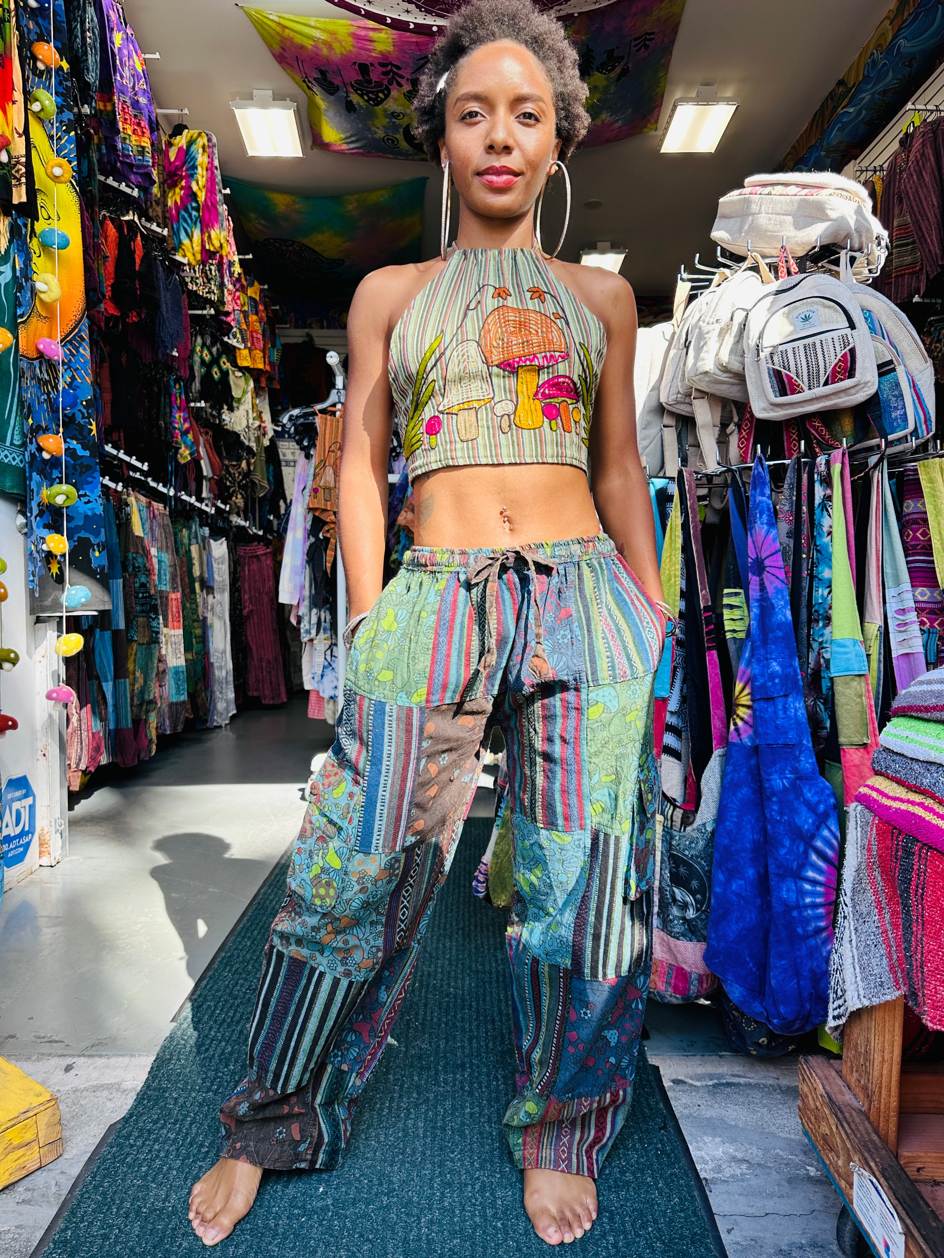Barkham mushroom pants  ( unisex)