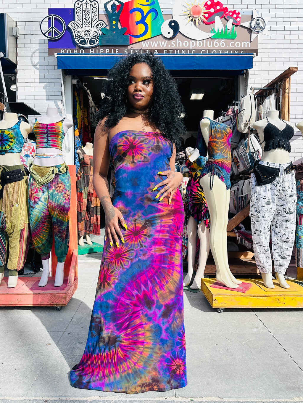 Huda dress ( purple )