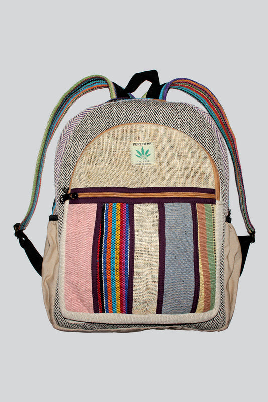 Festival hemp backpack