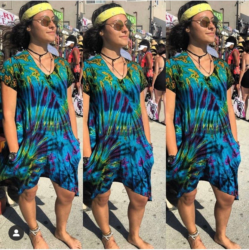 Fun Tunic dress ( blue )