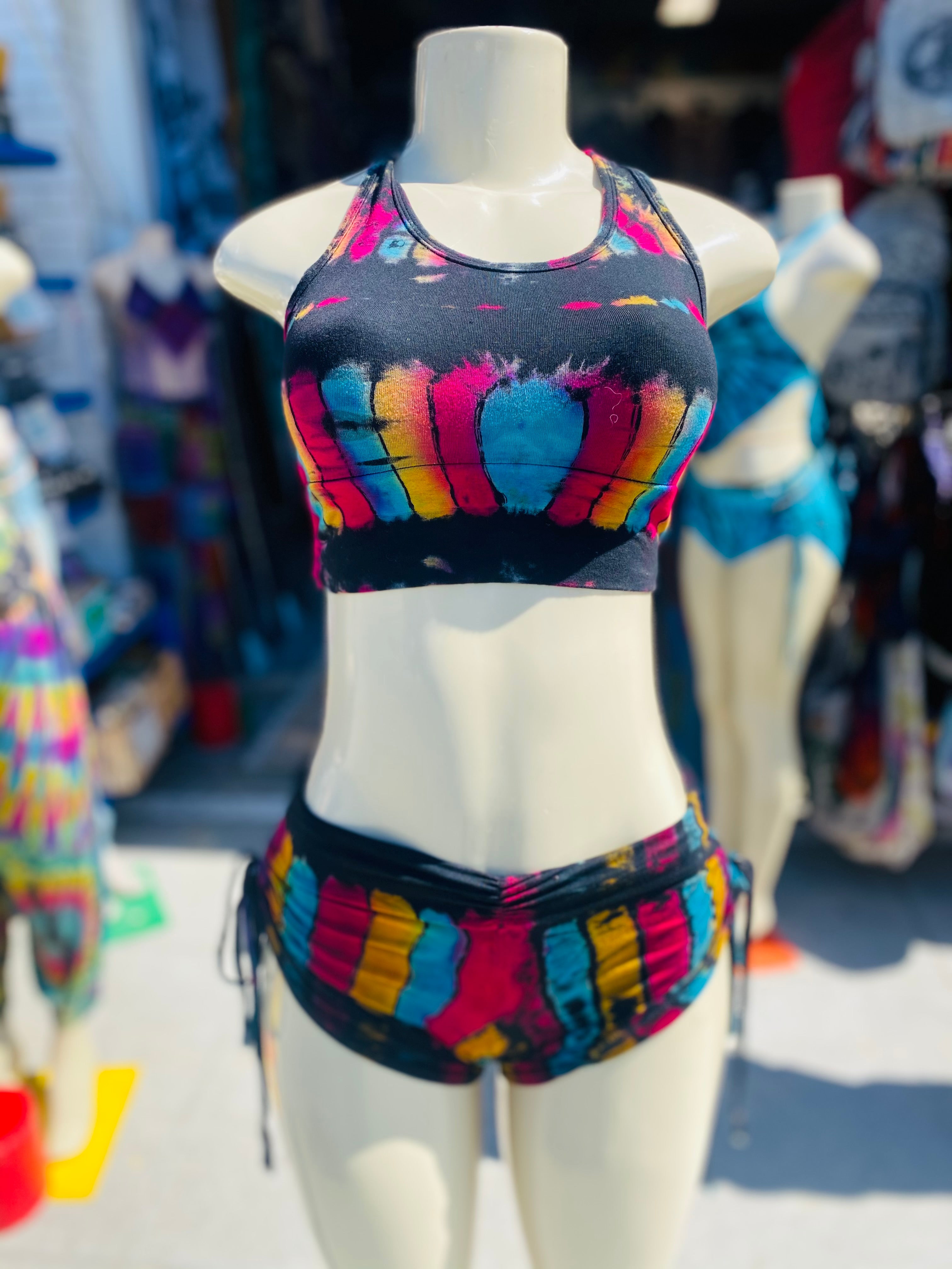 Hot yoga Rasta short