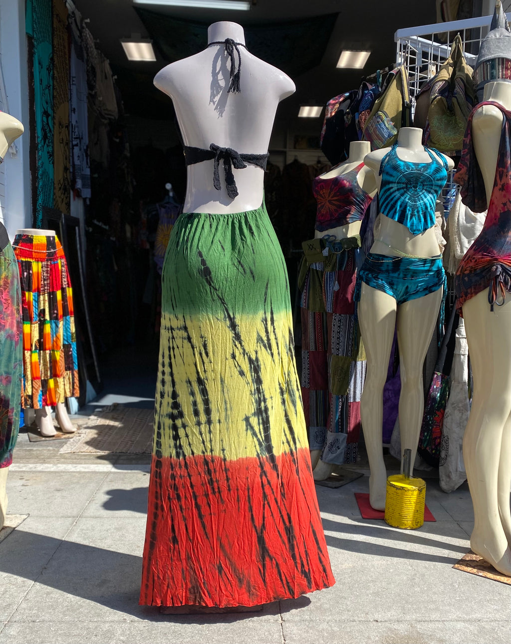 Reggae on the river dress  ( Rasta )