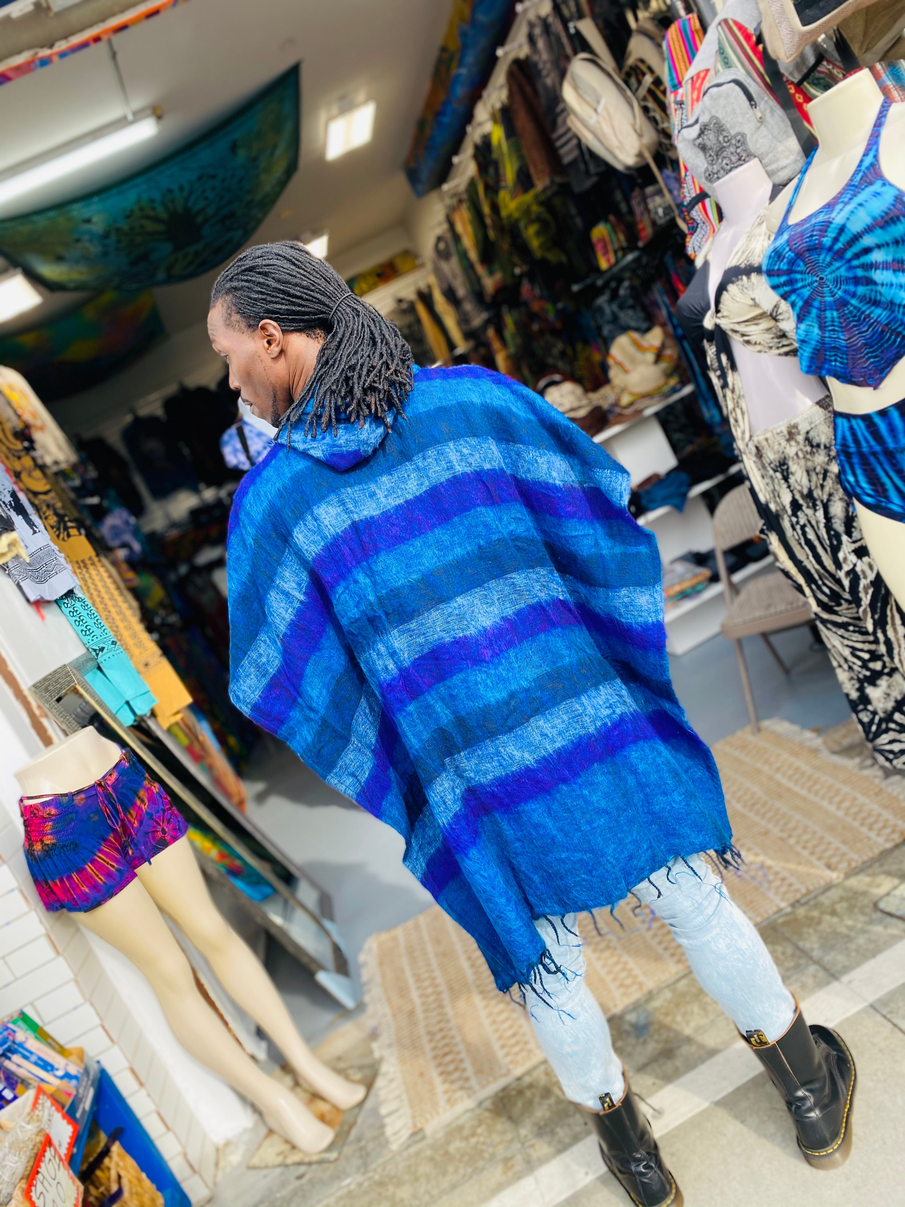Chill wool Pancho