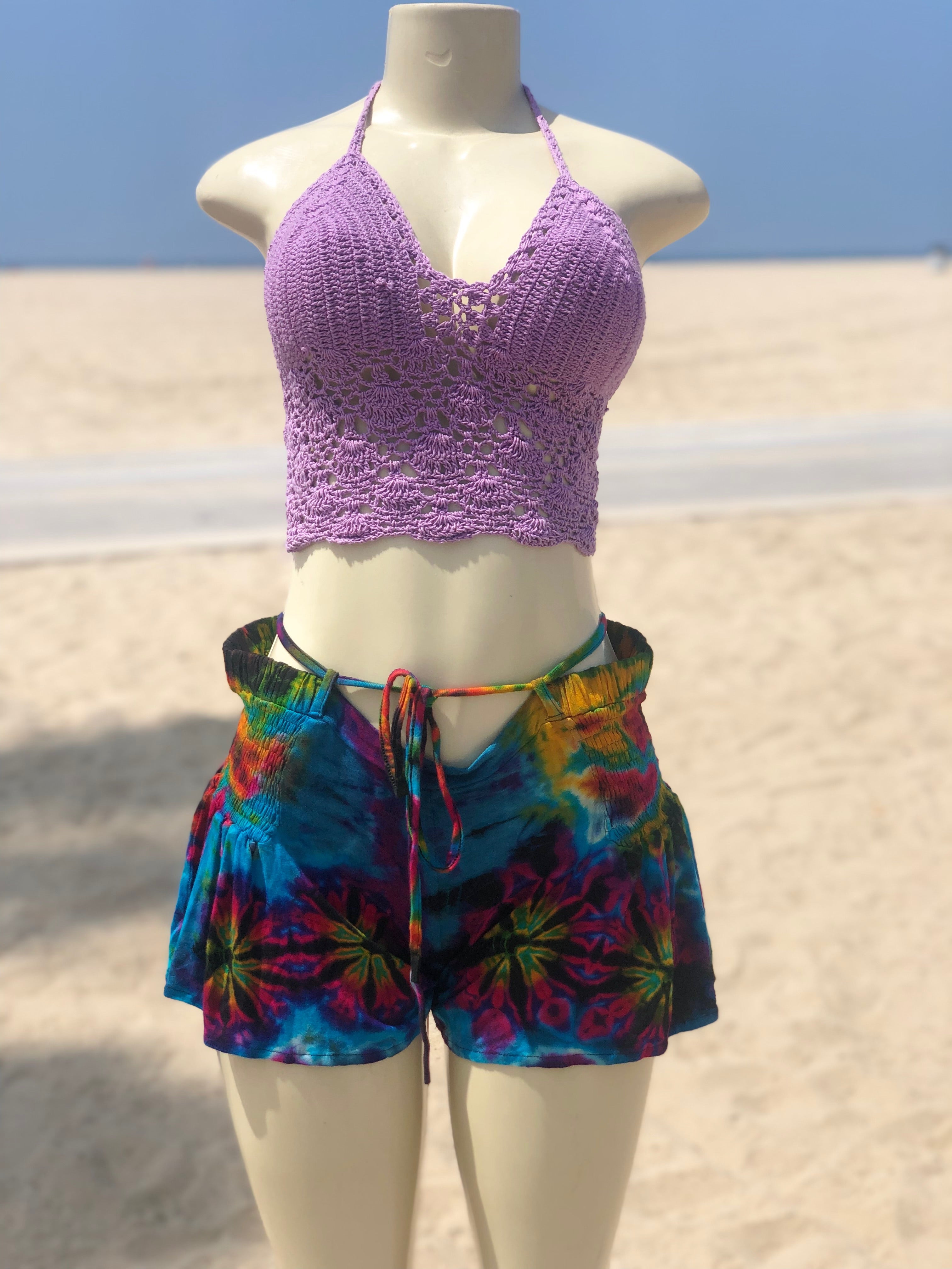 BaeCation Shorts (Teal)