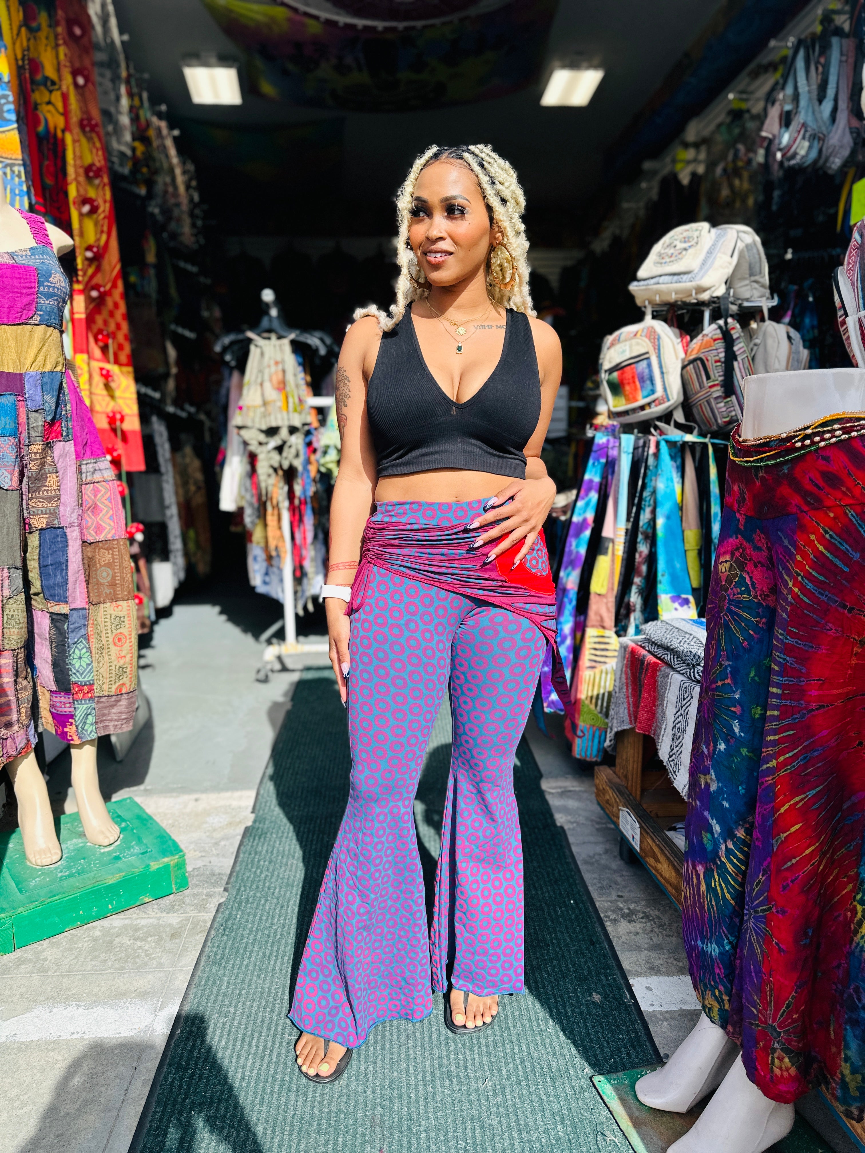 High vibration skirt pant