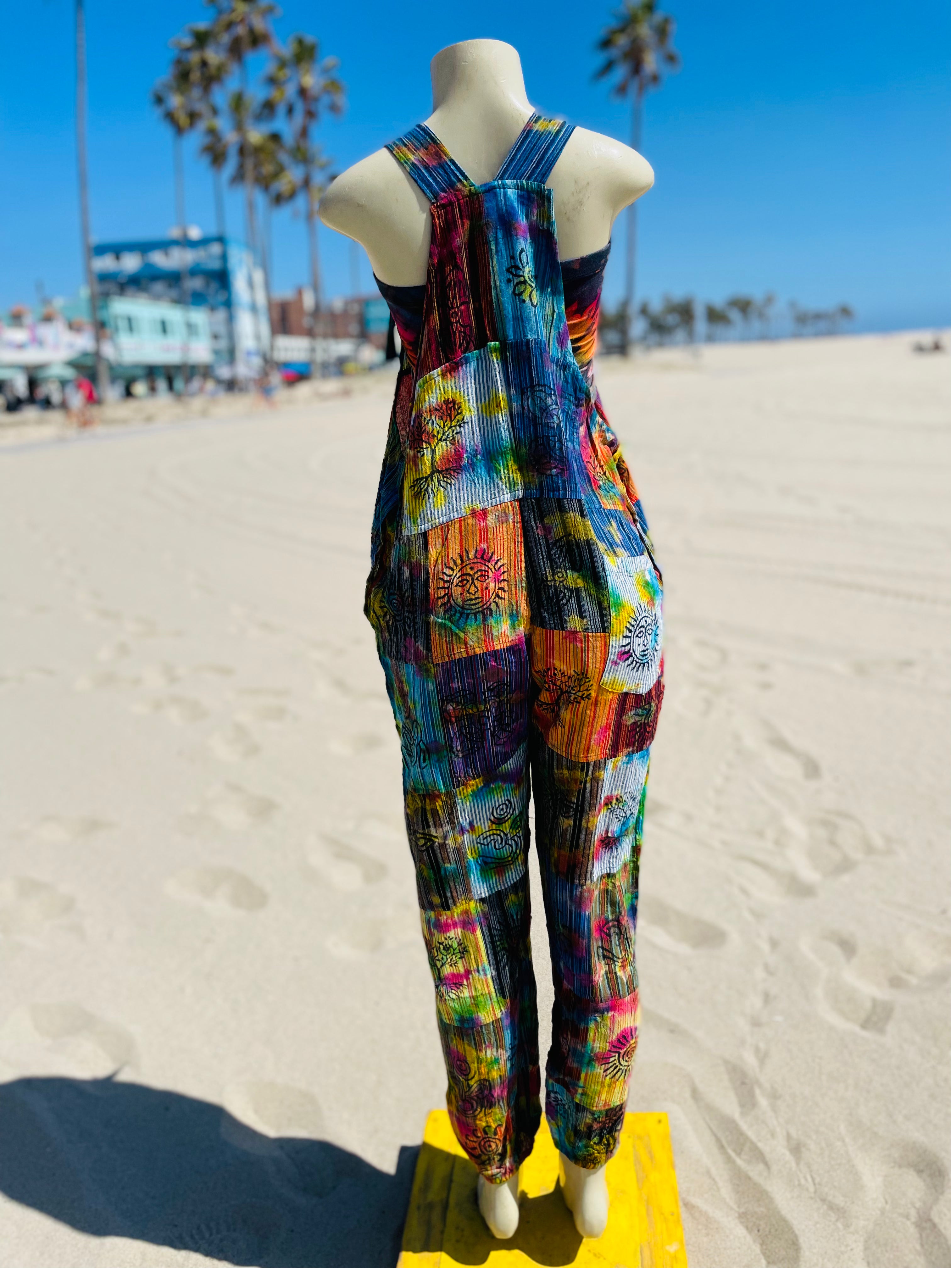 Willow overalls (Tiedye multi )