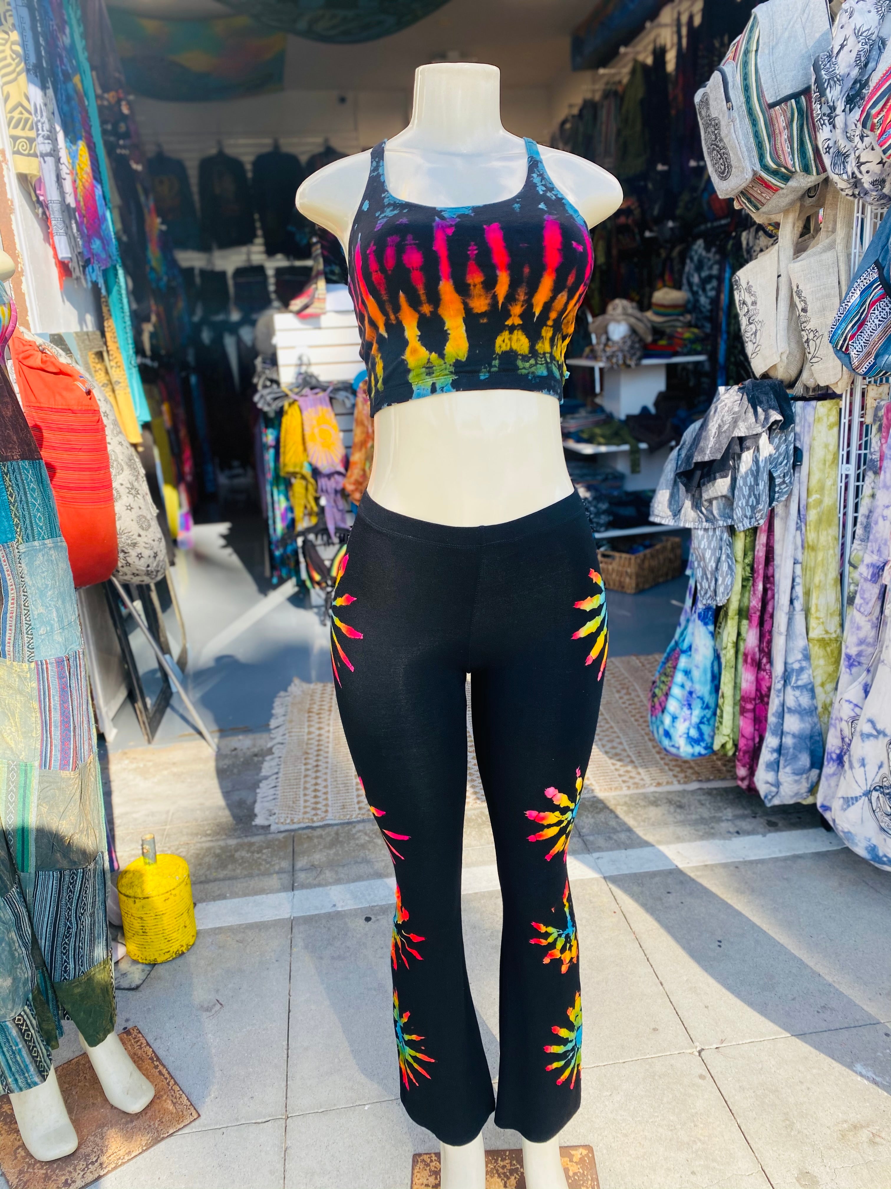 Bell bottom leggings