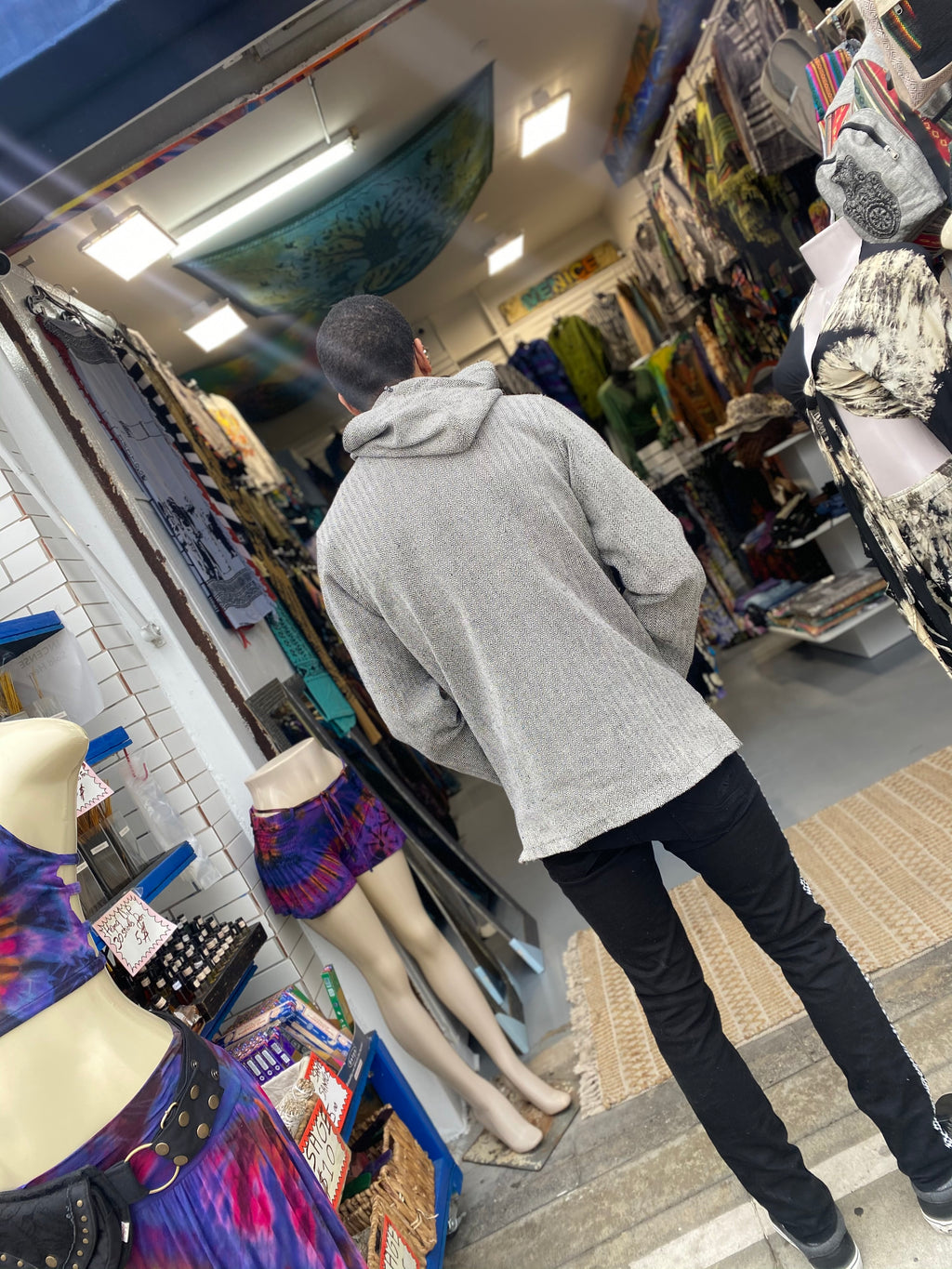 Mayan hoody ( black /grey )