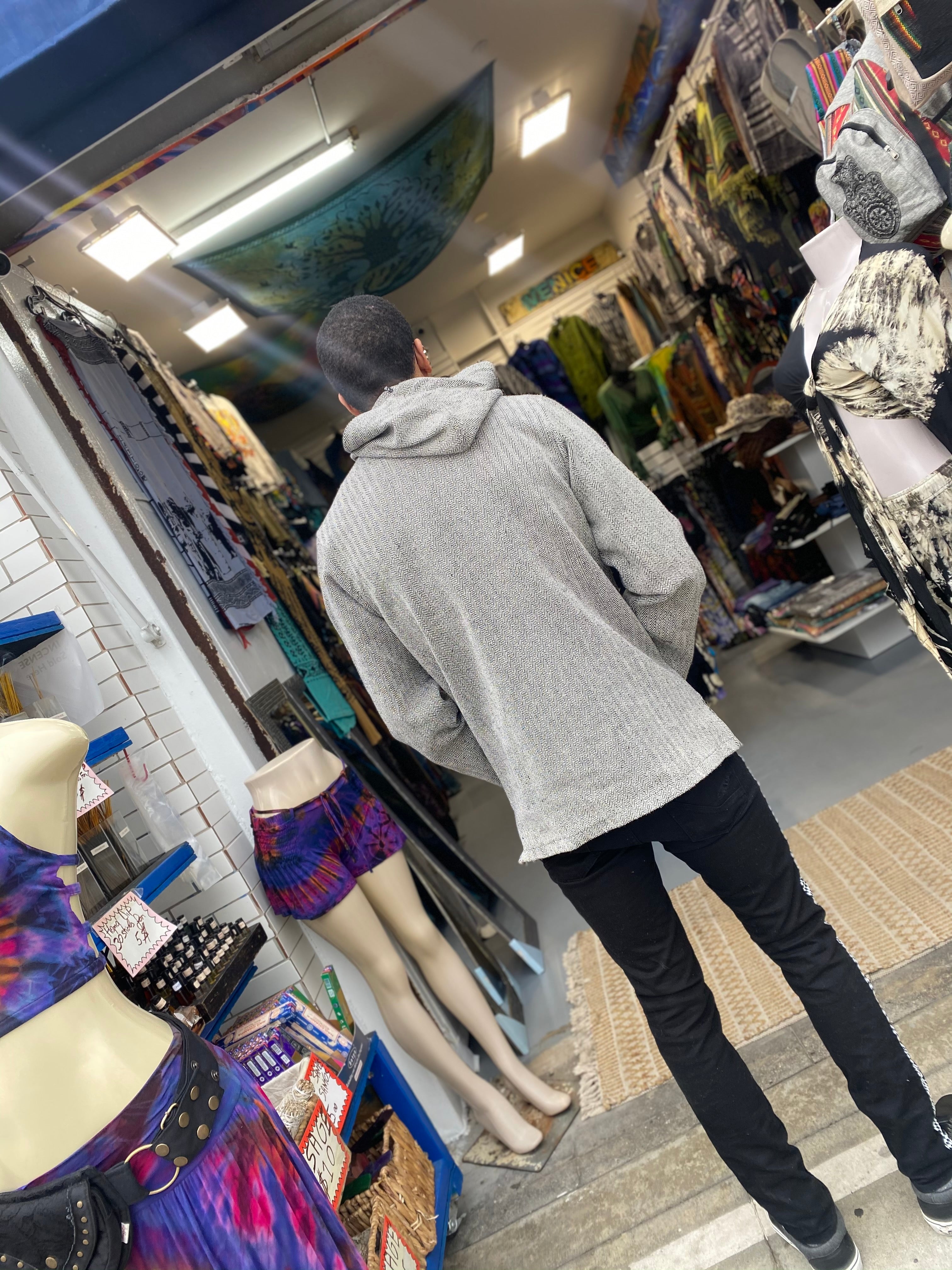 Mayan hoody ( black /grey )