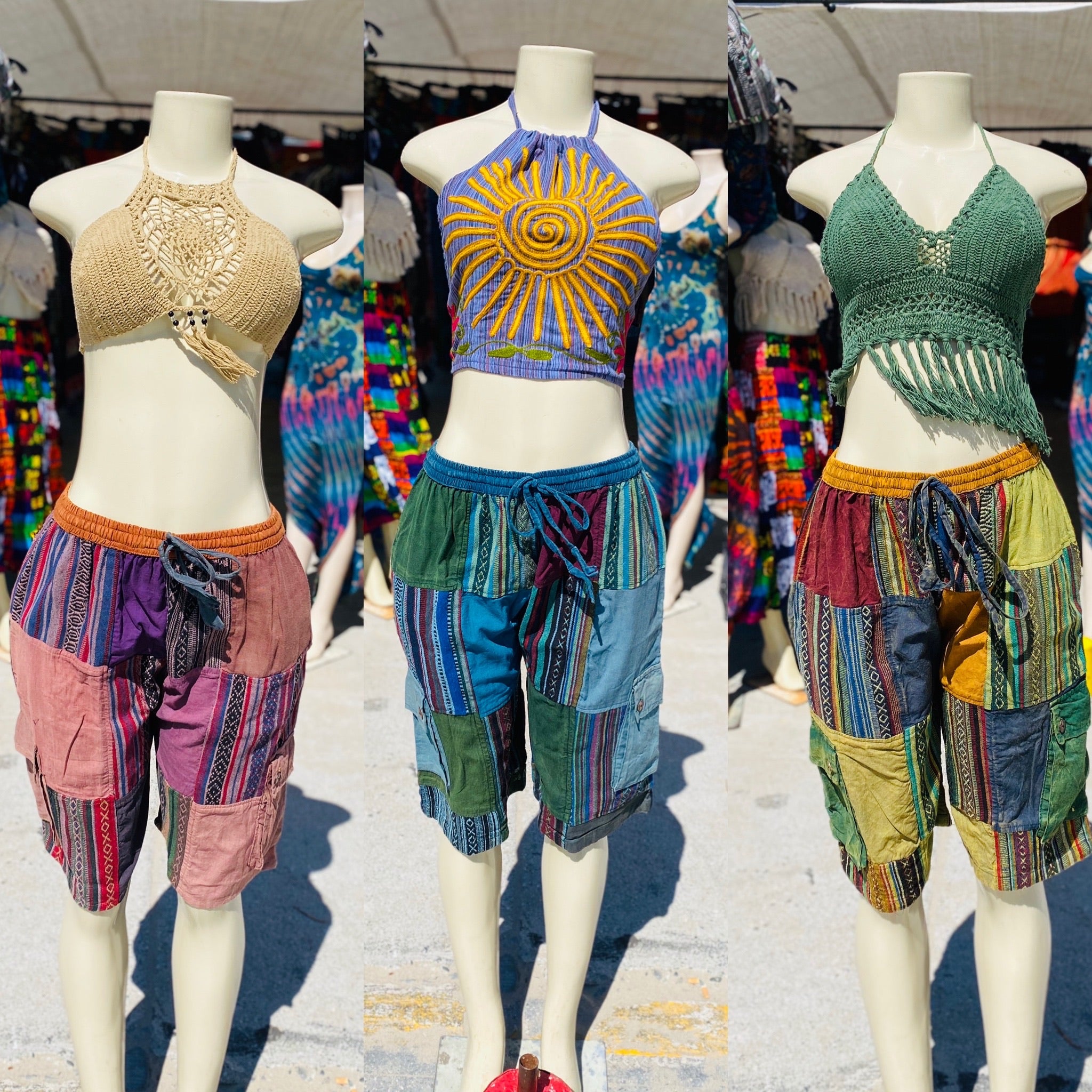 Hippie summer short