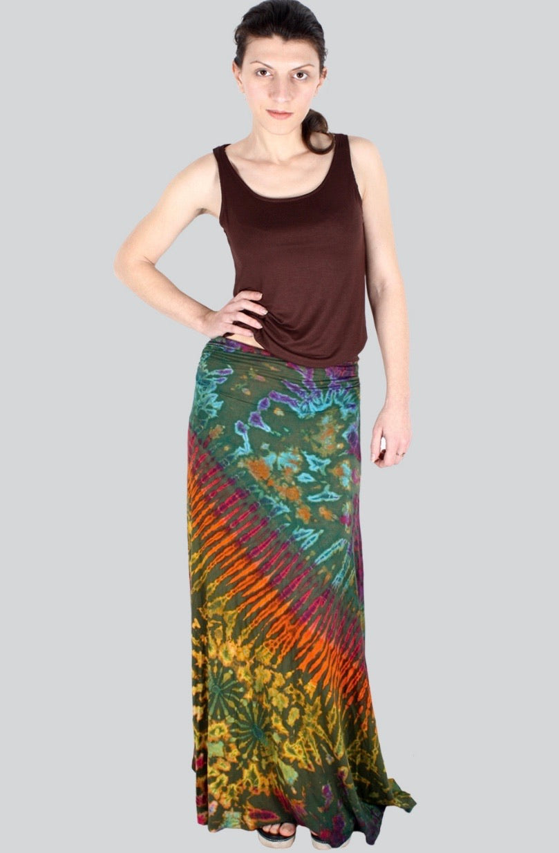Glo tiedye skirt (Various colors)