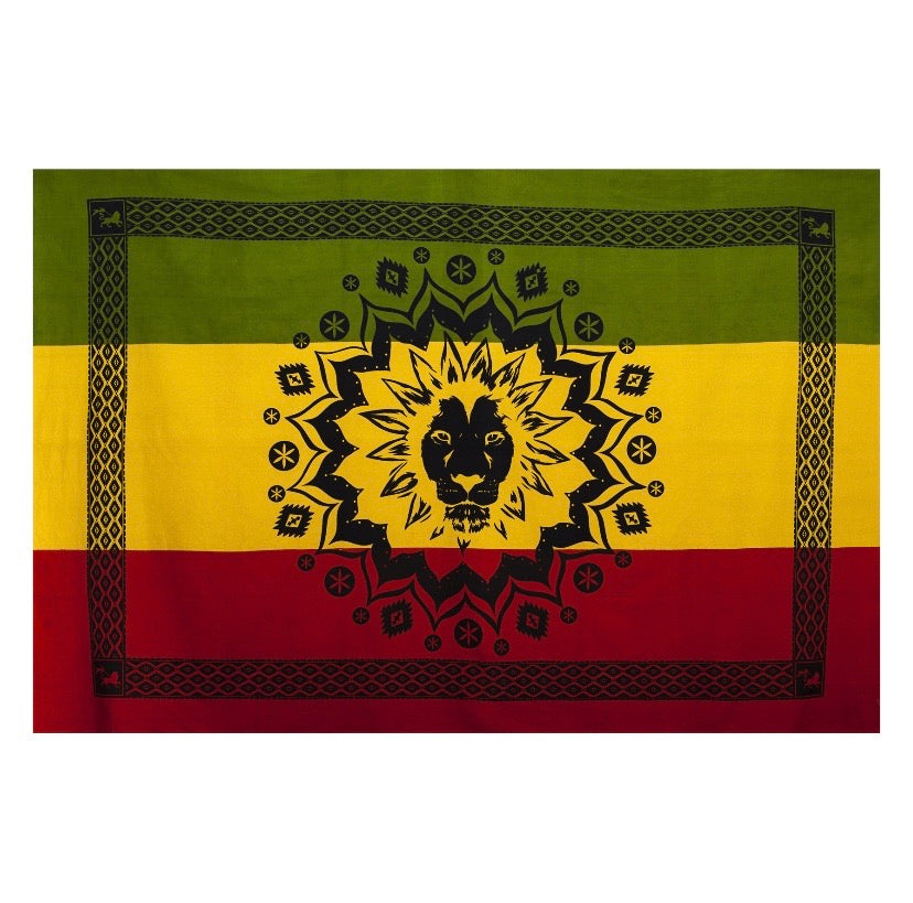 Chill lion tapestry