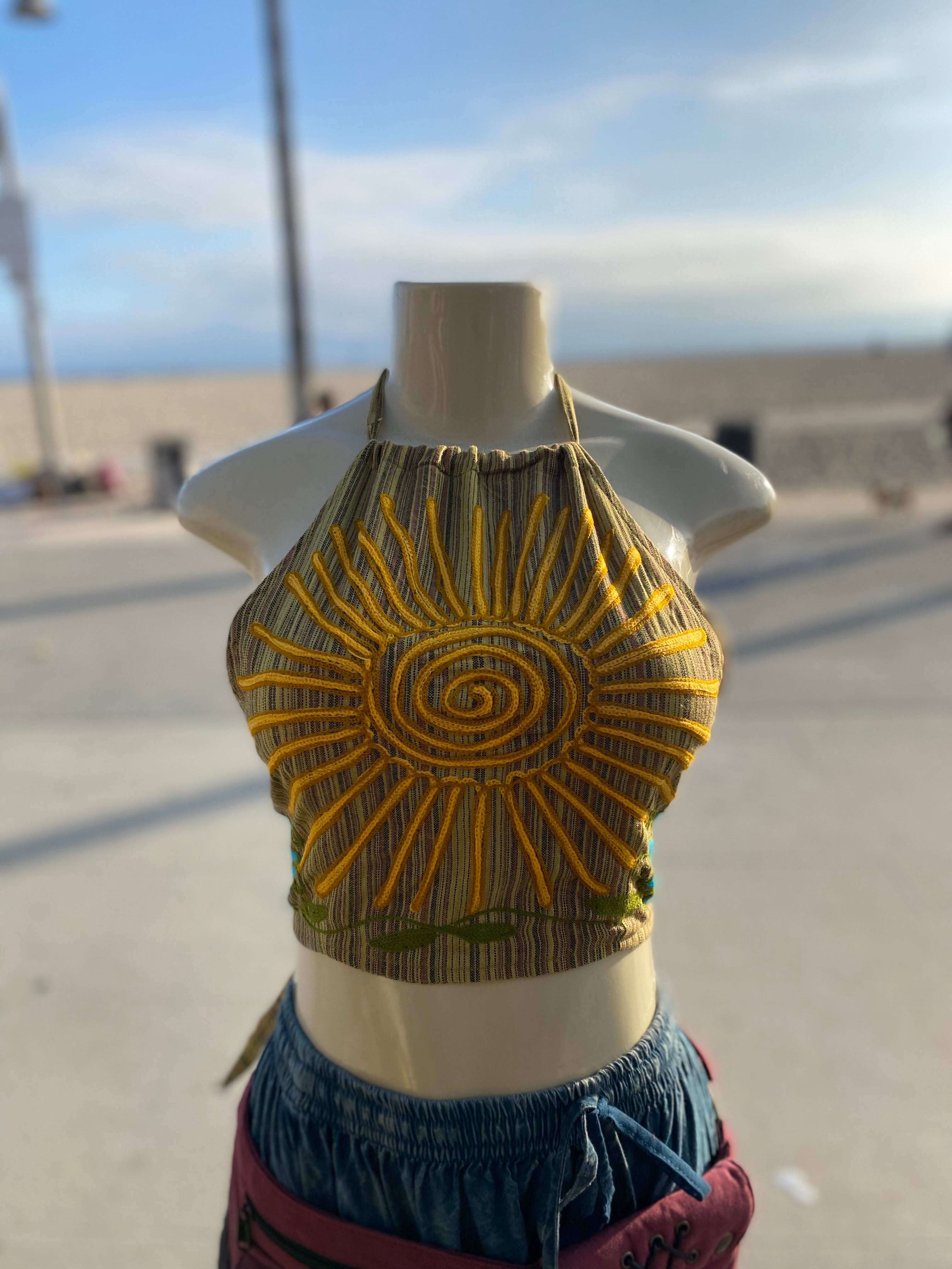Sunburst Festival Top (Various colors)