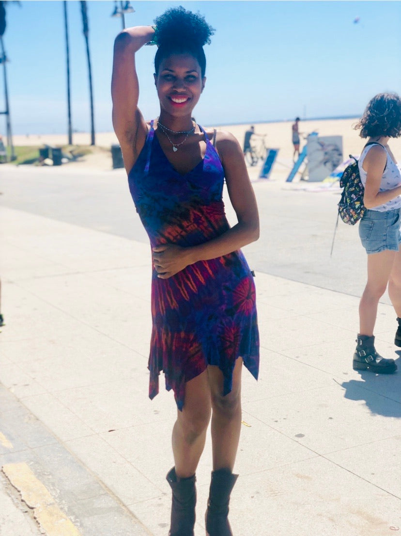 Summer in Venice dress (purple )