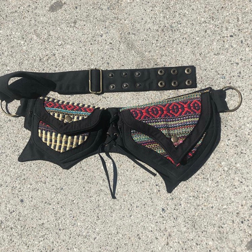 Festival Belt (Black Multi)