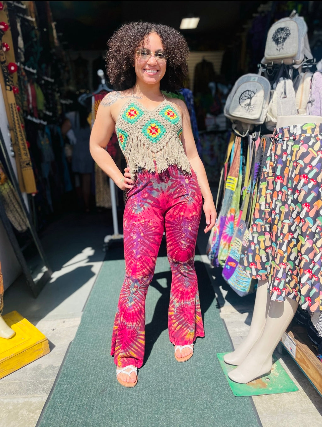 Disco Tiedye pants