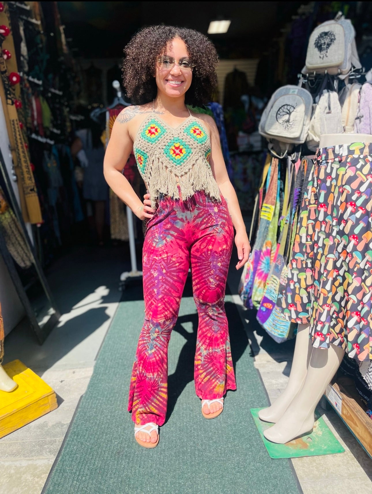 Disco Tiedye pants