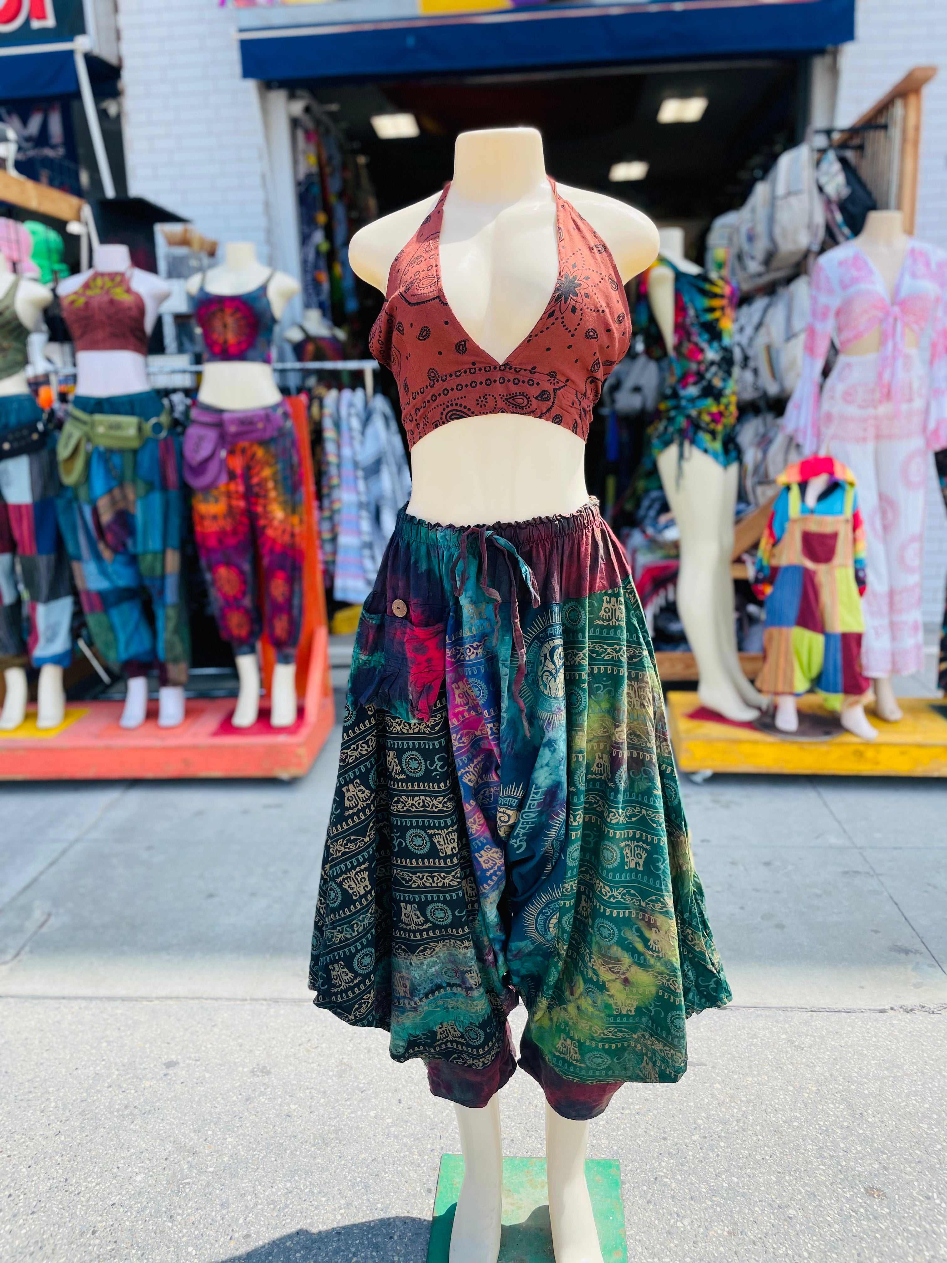 Dragon Fly Harem Pants (DRK Tones)