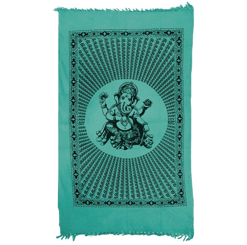 Ganesha/ohm tapestry